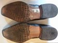 Продавам обувки естествена кожа с уникален дизайн (предполагам крокодилска). Купувани в Англия, снимка 4
