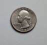 25 цента САЩ 1/4 долар Америка 1985 , Джордж Вашингтон , снимка 1 - Нумизматика и бонистика - 44277416