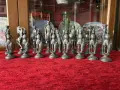 Огромен шах фигури от метал, снимка 6