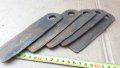 комплект от 4 броя стоманизирани соц. секача , снимка 9