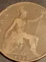 Стара монета 1 пени 1899г. Англия Императрица Виктория 34953 , снимка 3