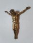 Стар метален кръст , Исус Христос 12х11см, снимка 3