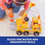 Нова STEM играчка бормашина камион деца 3+ подарък обучение игра, снимка 4