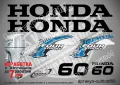 HONDA 75 hp Хонда извънбордови двигател стикери надписи лодка яхта, снимка 16