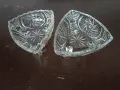Триъгълни стъклени купички , снимка 1