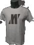 Мъжка тениска налична в два цвята бял и жълт с щампа печат отпред, снимка 1 - Тениски - 40409785