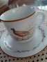 Порцелан ловен сет за кафе, снимка 2