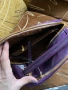 Лилава лачена дамска чанта , снимка 2