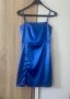 Нова сатенена рокля с цепка, снимка 1 - Рокли - 41311636