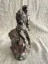 Бронзова изящна испанска статуетка - Paor S.A., снимка 3