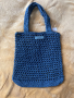 Синя плажна чанта, снимка 1 - Чанти - 44245450