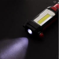 Многофункционален LED фенер със закачалка за закачане и магнит, снимка 4 - Друга електроника - 36068503