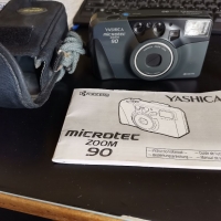Фотоапарат, японски Яшика- лентов, суперкомпактен, зум 90