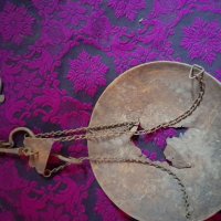  Стар кантар паланца , снимка 2 - Антикварни и старинни предмети - 39318413