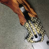 Сгъваем автоматичен нож с титаниево покритие на острието Browning Х 88, снимка 4 - Ножове - 40735857
