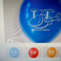100броя балони тема Летателни машини , снимка 1 - Декорация за дома - 36067472