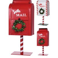 Коледна пощенска кутия - червена или бяла! Все още налична!, снимка 1 - Декорация за дома - 42641610