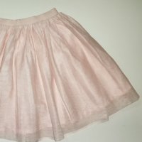 Пачка НМ розова, брокатен ефект – 134-140см, 8-10 години, снимка 3 - Детски рокли и поли - 34025201
