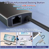 Нова Докинг станция за Steam Deck Nintendo Switch с HDMI 2.0, 3 USB-A, снимка 6 - Друга електроника - 41891266
