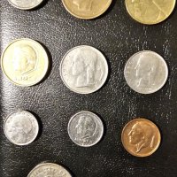 Лот стари монети Белгия в добро състояние, снимка 2 - Нумизматика и бонистика - 40073181