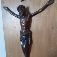 Стар кръст , Исус Христос 27.5х20см, снимка 4 - Антикварни и старинни предмети - 41393706