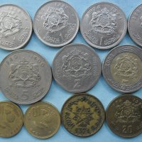 Лот монети Мароко, снимка 2 - Нумизматика и бонистика - 41472223