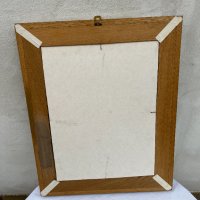 Винтидж огледало с красива дървена рамка №1066, снимка 4 - Антикварни и старинни предмети - 34666999
