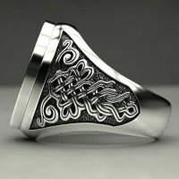 Мъжки пръстен "Свети Георги", Размер 67, снимка 3 - Пръстени - 42349544