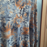 Модерна блуза шарена, снимка 3 - Блузи с дълъг ръкав и пуловери - 44794002