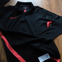 Nike Dry Academy Drill Top - страхотна мъжка блуза КАТО НОВА, снимка 7 - Спортни дрехи, екипи - 35733956