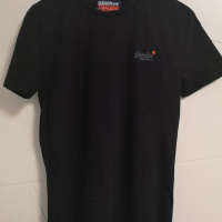 Разпродажба! Мъжка тениска Superdry orange label черна/ Оригинална, 100% памук, снимка 10 - Тениски - 36153911