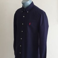 POLO Ralph Lauren Pique Cotton Slim Fit Mens Size M ОРИГИНАЛ! НОВО! Мъжка Риза!, снимка 10 - Ризи - 41457459