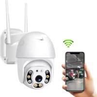  Камера за видео и аудио наблюдение с две антени, Wi-Fi, IP, 5MP, 1080p, нощен режим , Външен монтаж, снимка 3 - IP камери - 41703340