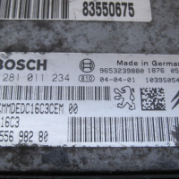 Компютър 0281011234 Bosch 9655698280 Пежо 307 1,6хди Peugeot 307 1,6 HDI 9653239880, снимка 2 - Части - 36355605