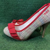 Дамски обувки с ток Miss sixty 40 номер , снимка 4 - Дамски обувки на ток - 39554392