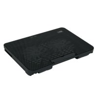 Охладителна поставка за лаптоп i-JMB, до 17", 36х26х3 см, черна, снимка 4 - Лаптоп аксесоари - 40886302
