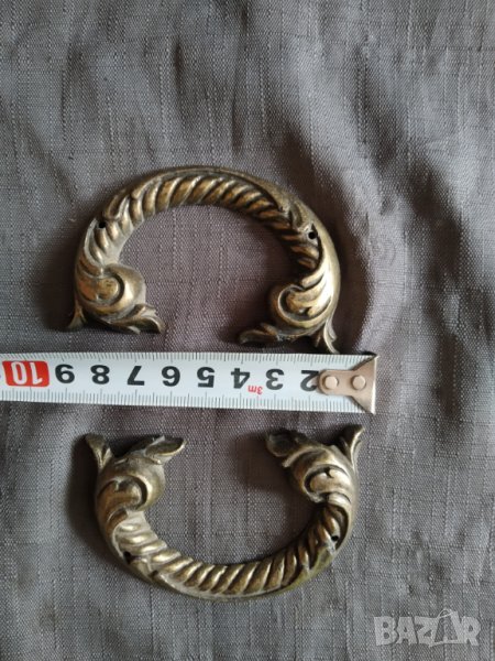 две барокови дръжки-комплект, снимка 1
