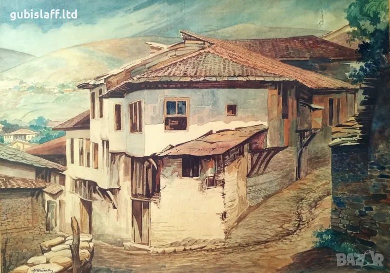 Картина "Кратово", худ. Михаил Шойлевъ, 1939 г, снимка 1