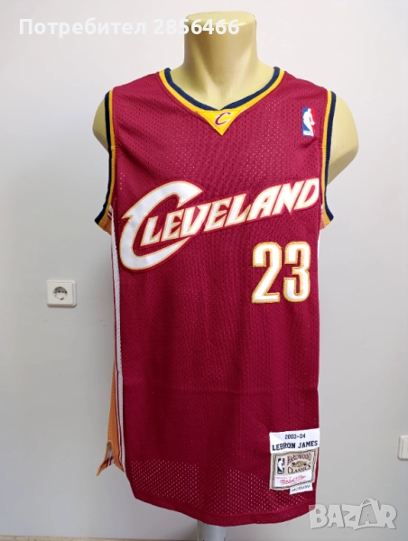 Мъжки потник Mitchell&Ness Cleveland Lebron James размер M, снимка 1
