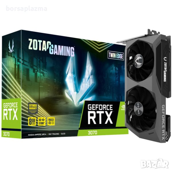 ZOTAC GAMING GeForce RTX 3070 Twin Edge LHR, 8192 MB GDDR6, снимка 1