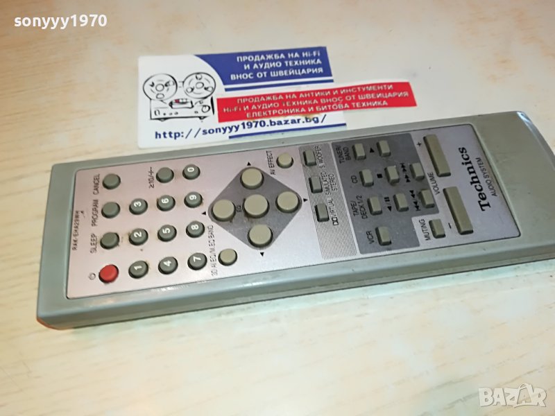 sold out-TECHNICS RAK-EHA29WH AUDIO REMOTE-0503231039, снимка 1