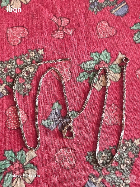 Сребърен Масивен синджир с висулка. 50см. Цена 25,99лв. За Севлиево безплатна доставка. , снимка 1