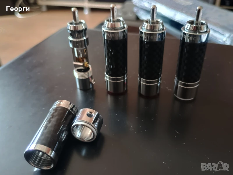 Furutech CF-126(R) Rhodium Carbon fiber , снимка 1