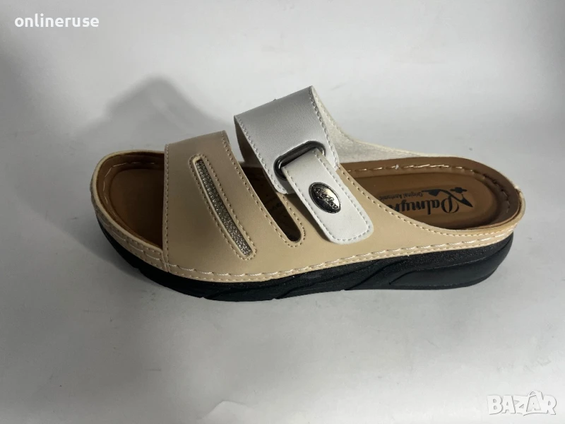 Дамски чехли на платформа, снимка 1