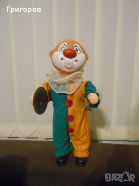 ЛОТ от 2 бр. КЛОУНИ СТАРА МЕХАНИЧНА ИГРАЧКА КЛОУН ЦИРК СССР !!!, снимка 1