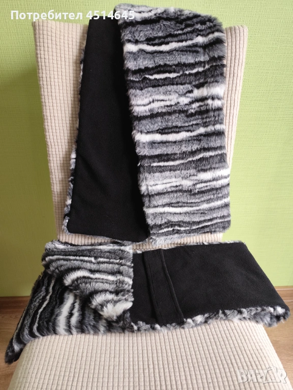 Шал,нов,двоен,дълж. 110 см - 3 броя, снимка 1