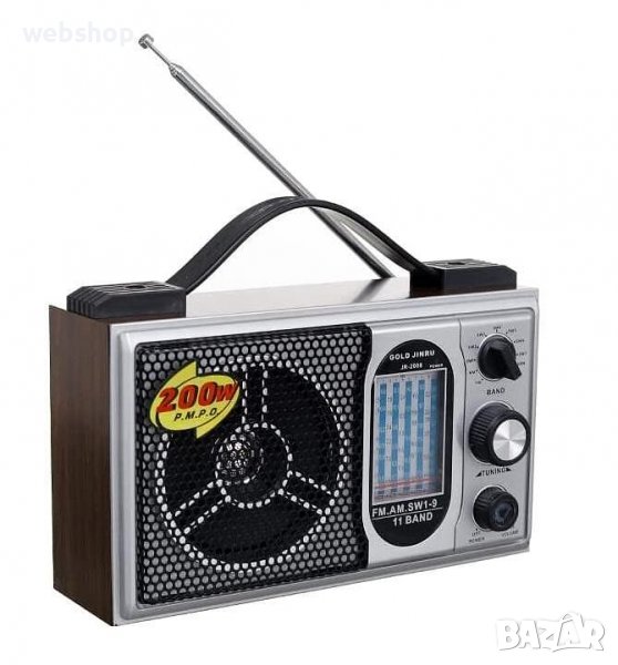 Многолентово радио GOLD JINRU JR-2008 FM/TV/MW/SW, снимка 1