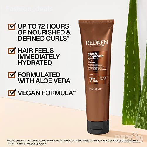 Нов ALL SOFT MEGA CURLS LEAVE-IN CREAM Крем за къдрава коса 150 мл REDKEN, снимка 1