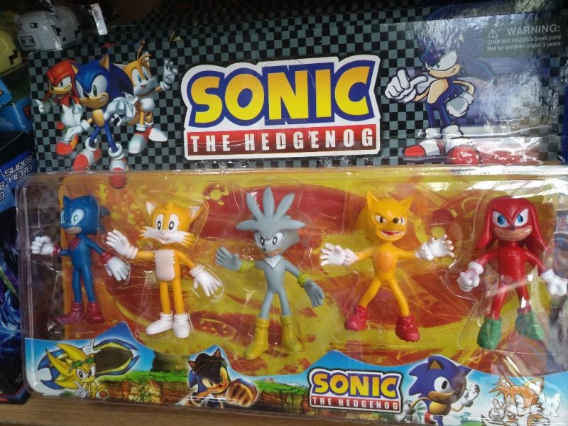Фигурки за торта или игра, Соник, снимка 1