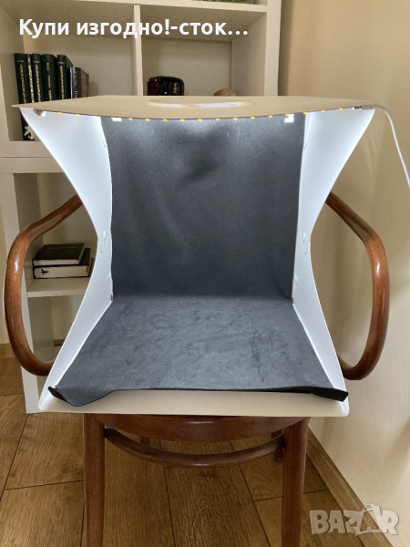 Фотокутия с два декора - бял и черен, снимка 1